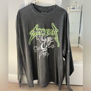 Urban Outfitters Oversized Metallica Longsleeve